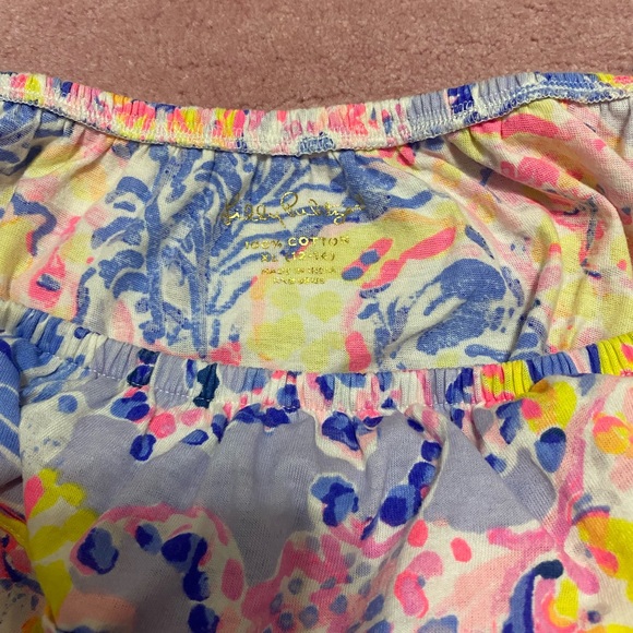 Lilly Pulitzer Romper (girls' size XL) - Picture 3 of 5